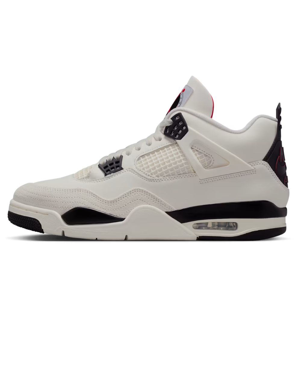 Air Jordan 4 Flight Club Sail and Black