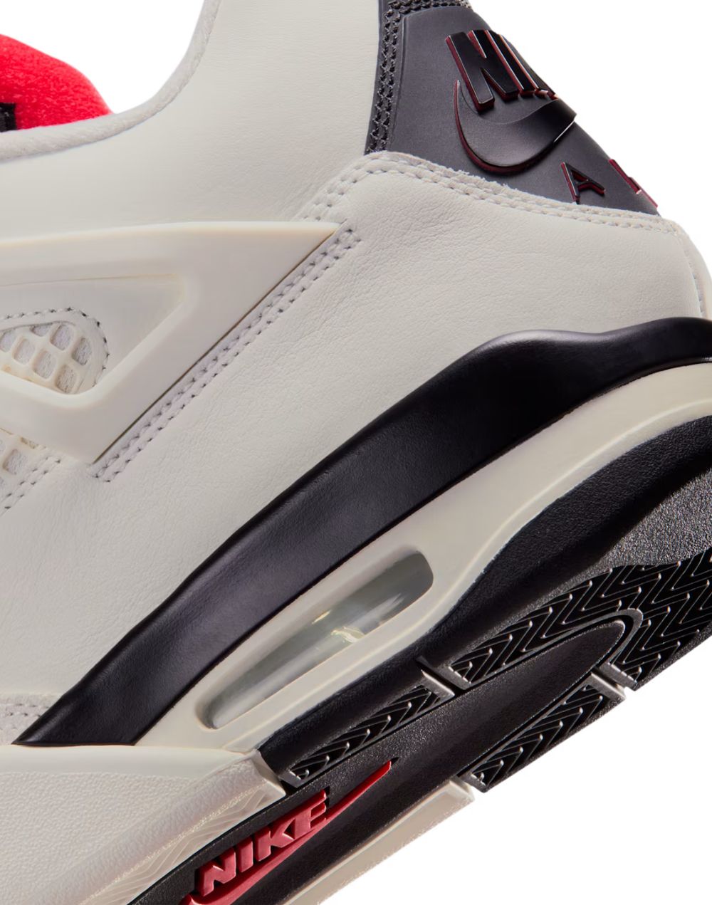 Air Jordan 4 Flight Club Sail and Black