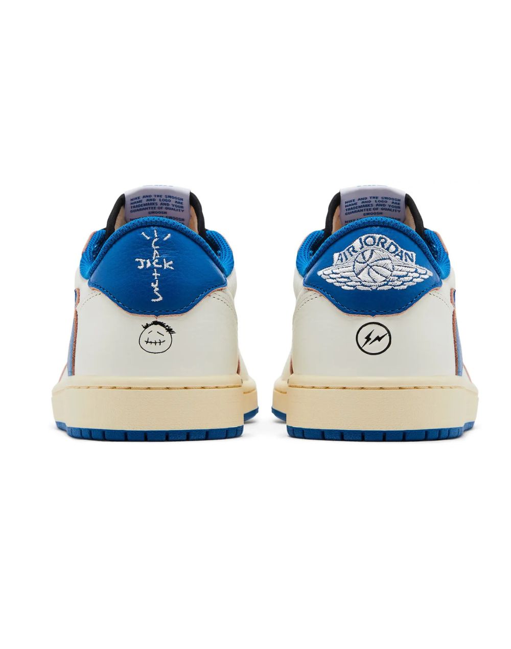Jordan 1 x Travis Scott x Fragment Sail Military Blue